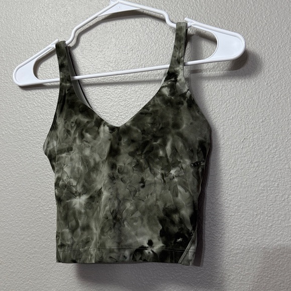 Lululemon Align Tank Top Diamond Dye Olive Green Tank - Picture 11 of 11